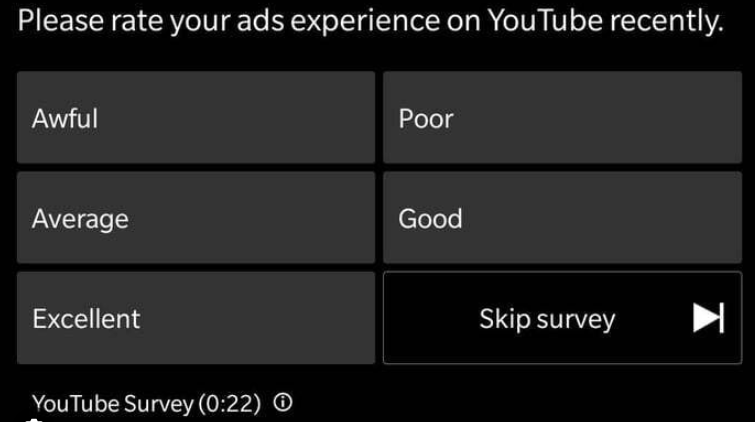 Customer Feedback Example from YouTube