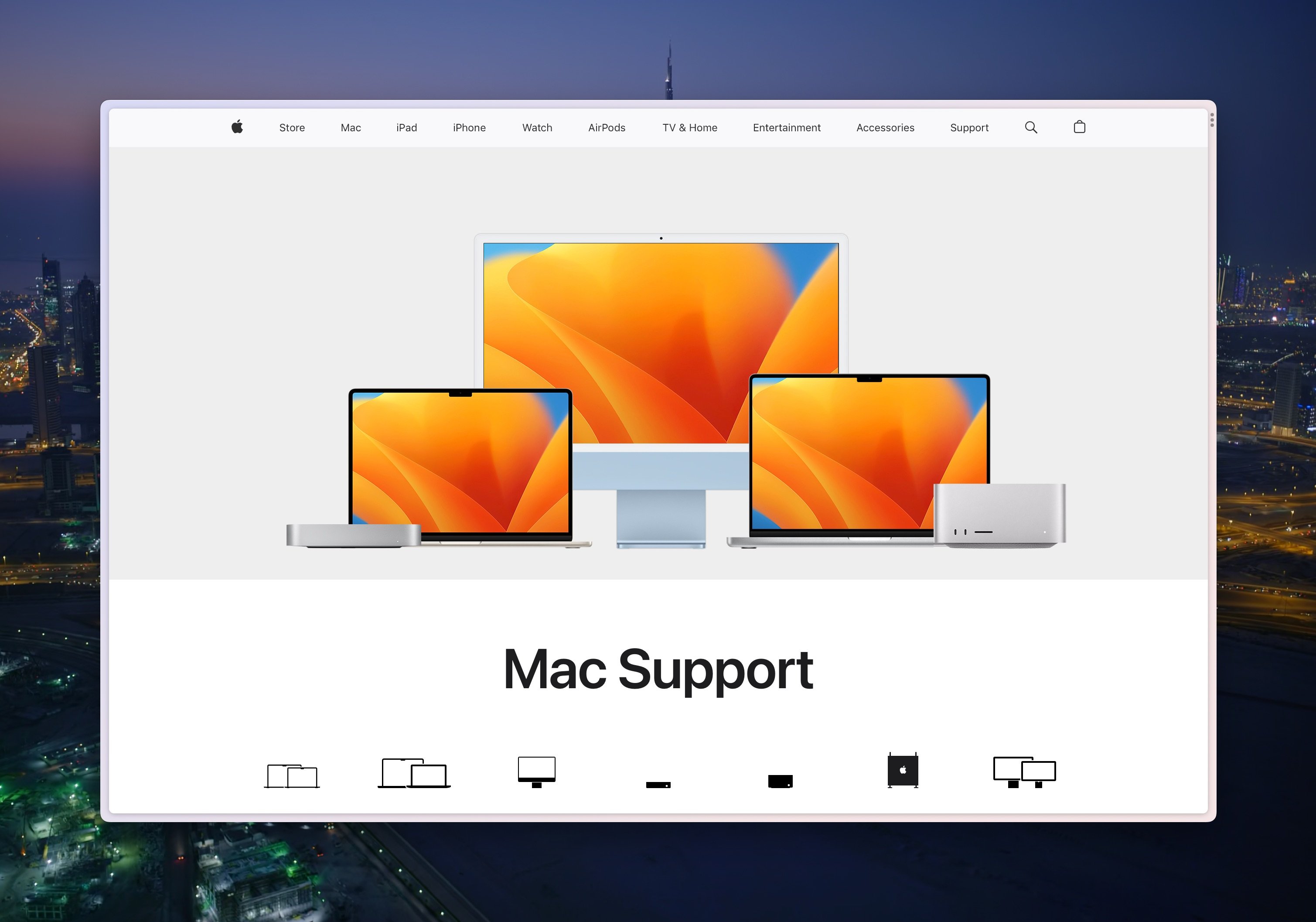 Apple Product Support Center and User Guides
