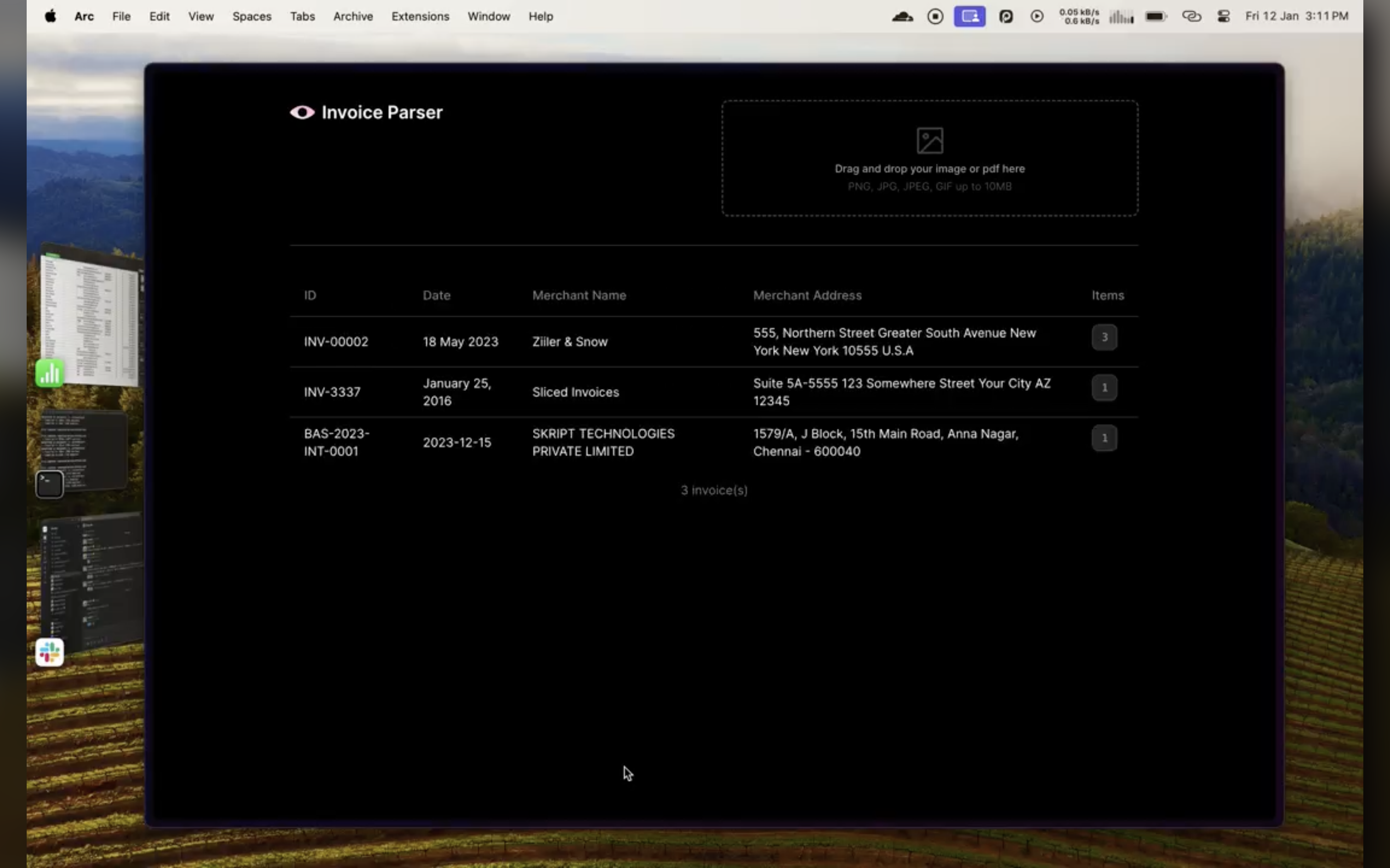 Using GenAI from S1 AI Suite for Tax Invoice Processing Using GenAI from S1 AI Suite for Tax Invoice Processing