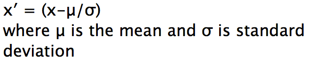 Z-Score Formula Z-Score Formula