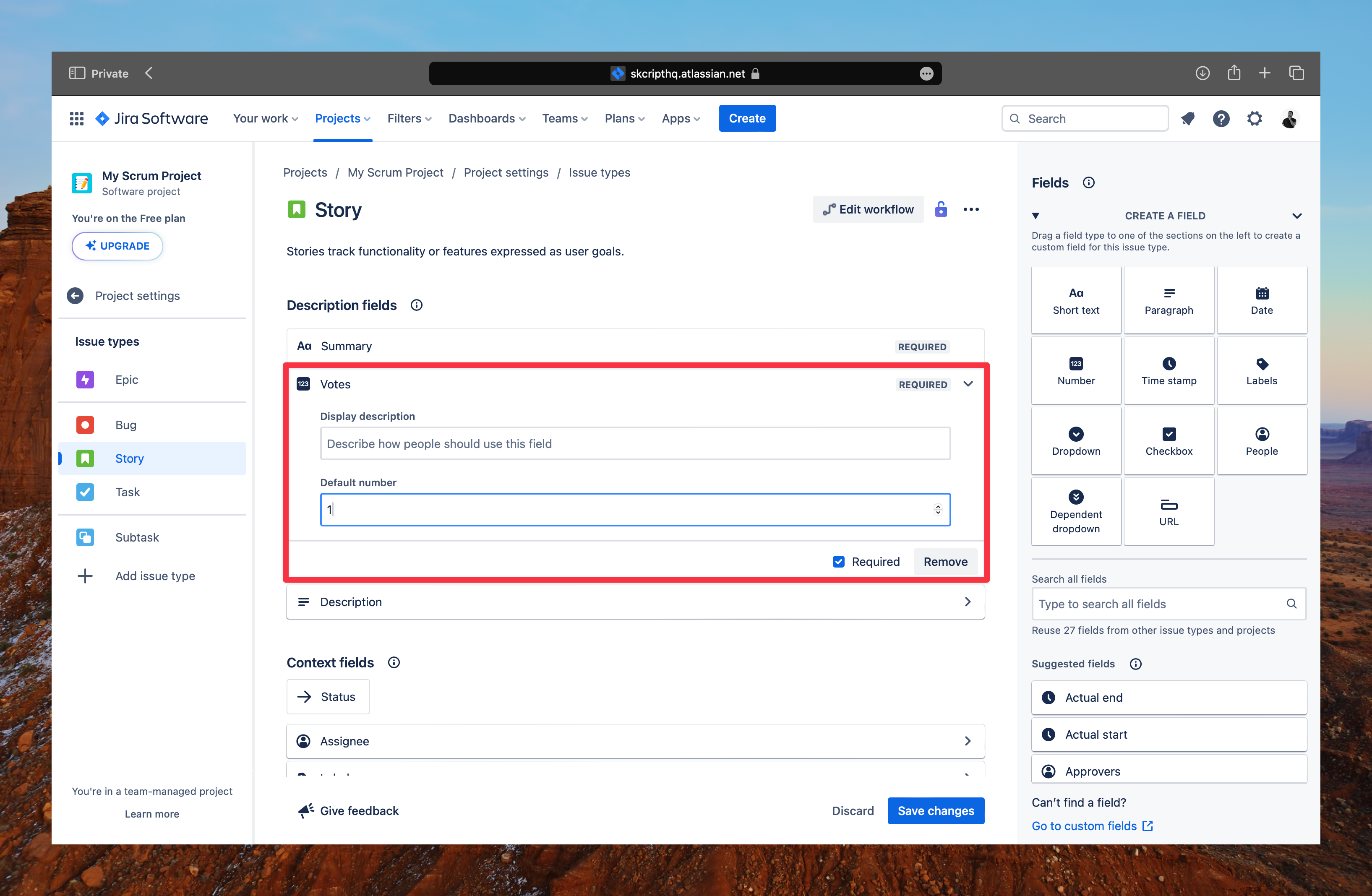 JIRA Cloud for Customer Feature Voting