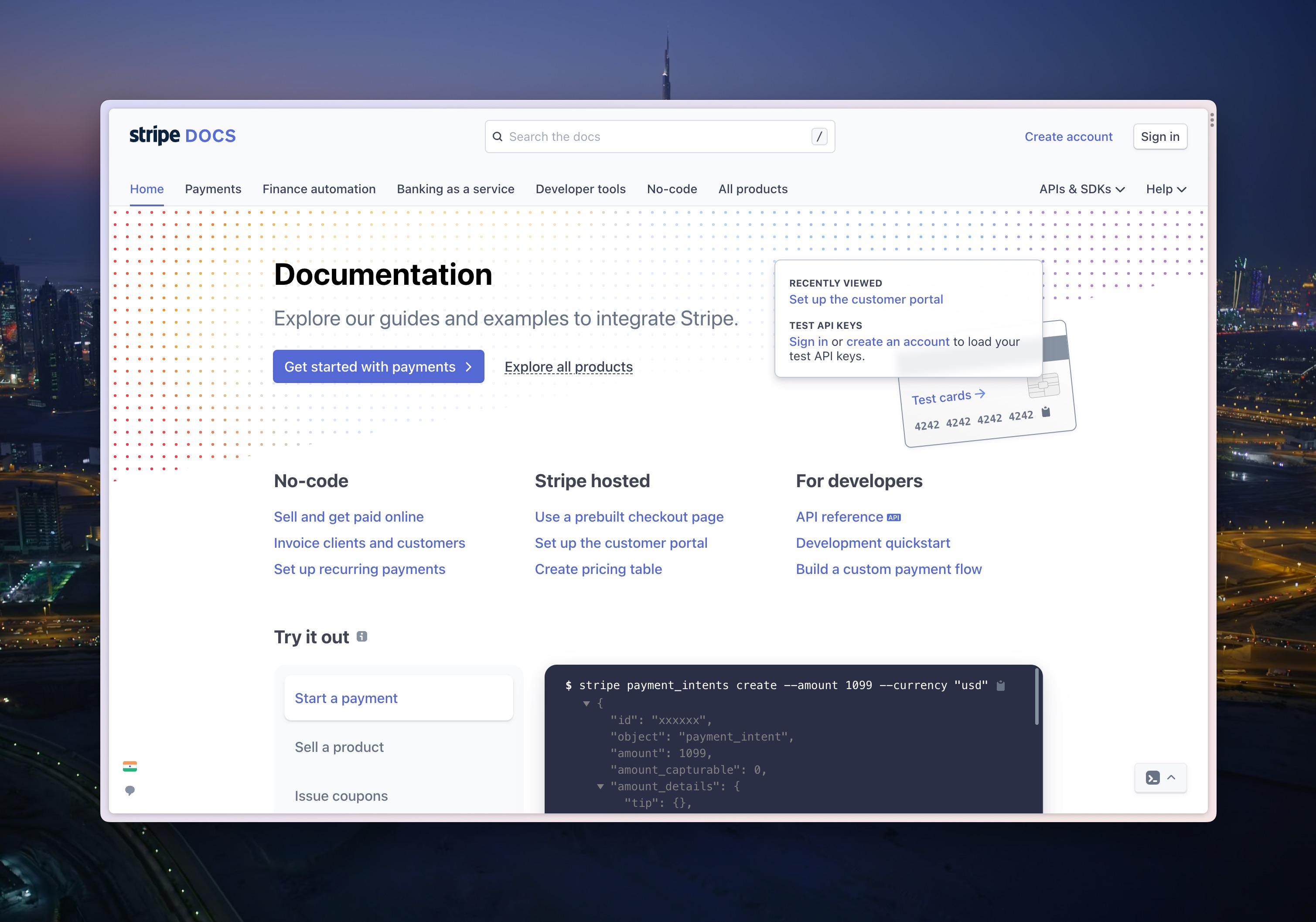 Stripe Product Support Center and User Guides