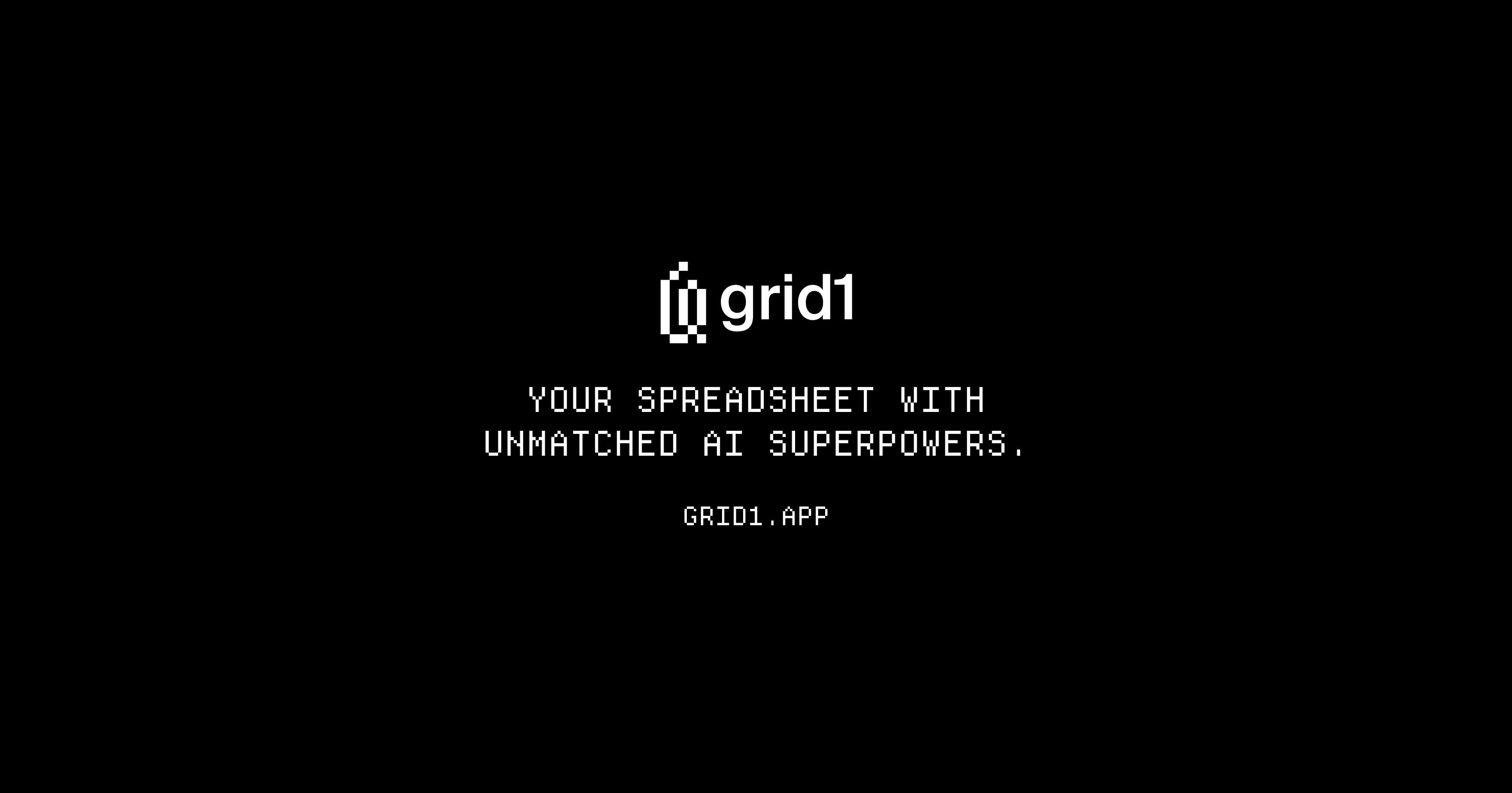 Say hello to Grid1